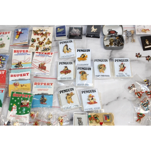 39 - A Quantity Of Collectable Pin Badges And Other