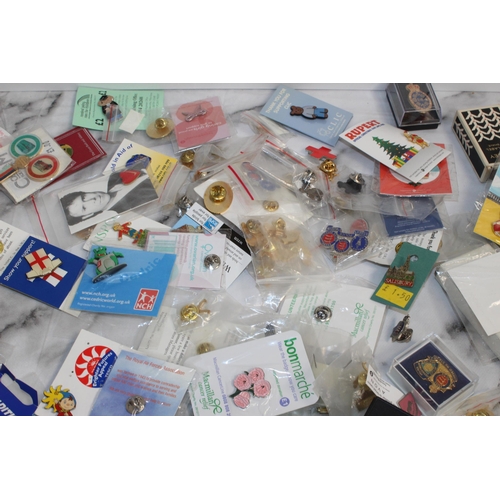 40 - A Quantity Of Collectable Pin Badges And Other
