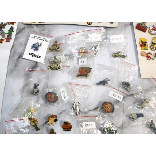 41 - A Quantity Of Pin Badges