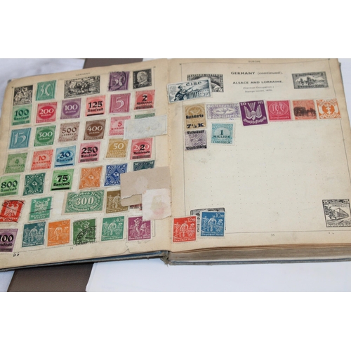 521 - Quantity Of Collectable Stamps Some Unfranked/ Cigarette Cards