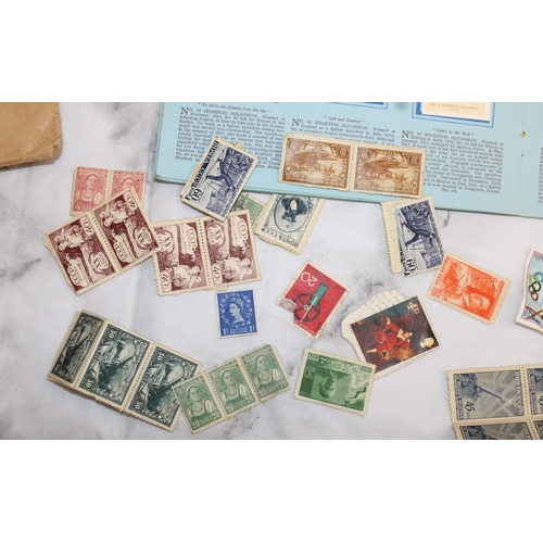 521 - Quantity Of Collectable Stamps Some Unfranked/ Cigarette Cards