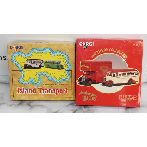 607 - 2 x Boxed Corgi Ribble Motors And Island Transport
Looks To Be In Good Condition