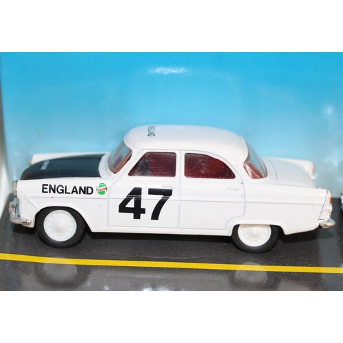 609 - Boxed Corgi Ford Zephyr Racing Cars