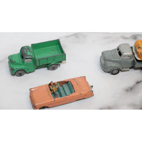 614 - A Selection Of Unboxed Vehicles And Other Makes Include Duplo Dinkey, Lesney And Other