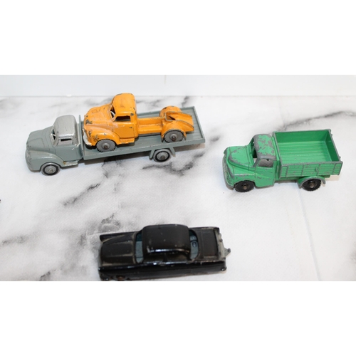 614 - A Selection Of Unboxed Vehicles And Other Makes Include Duplo Dinkey, Lesney And Other