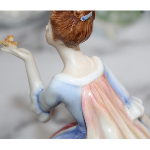 173 - Six Royal Doulton Figurines Unboxed Inc Diana 2468/Fleur 2369 Damage To Neck As Shown In Pictures/Fa... 