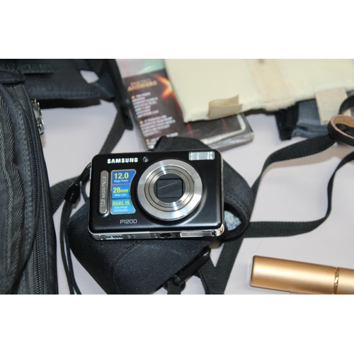 12 - CANON Super 8 Camara & Others Inc Samsung Camera/Tripod & Accessories