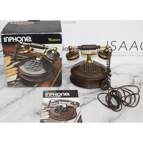 567 - Vintage Style Telephone (InPhone.Rondo) Untested