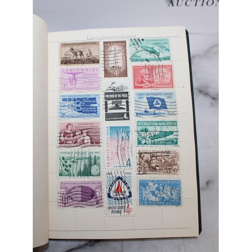 524 - A Collection Of Worldwide Stamps, Cigarette Cards And Album And Others