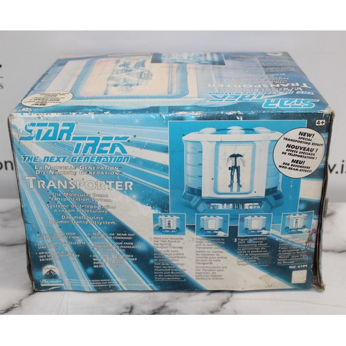 118 - BOXED STAR TREK THE NEXT GENERATION TRANSPORTER COLLECTOR'S EDITION NO 150423