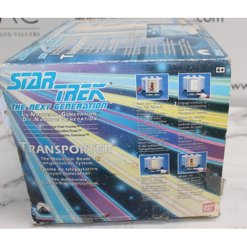 118 - BOXED STAR TREK THE NEXT GENERATION TRANSPORTER COLLECTOR'S EDITION NO 150423
