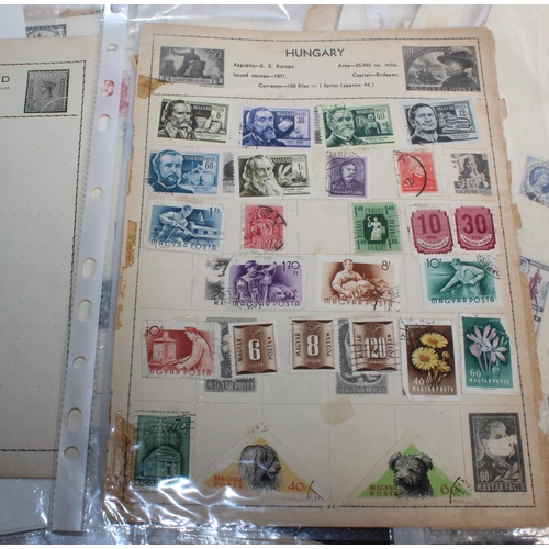 525 - Worldwide Stamp Collection including UK 1st Day Covers and Stamp Postcard Album