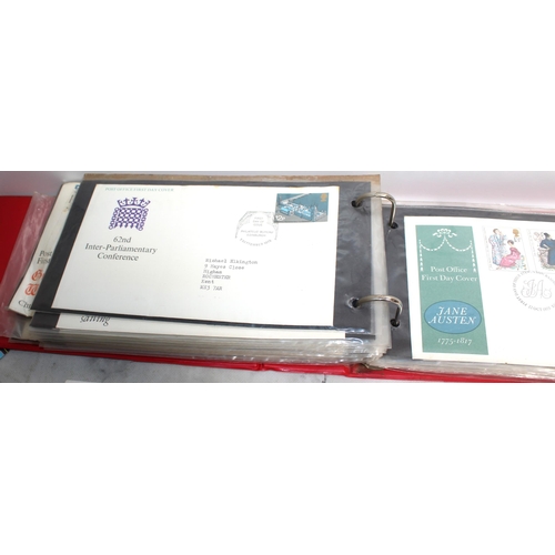 527 - A Quantity Of 1st Day Covers And 2 Stamp Albums