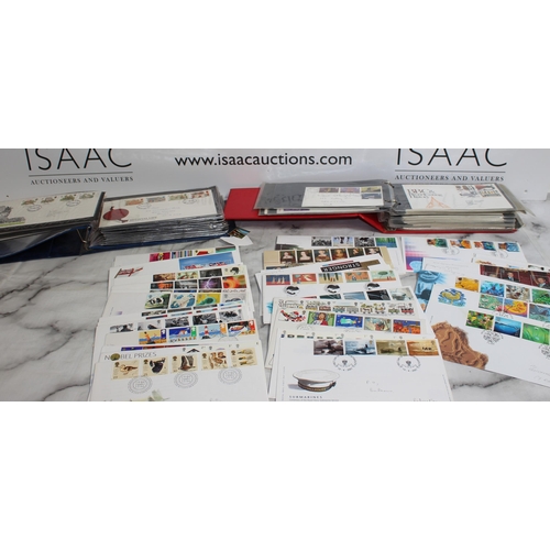 527 - A Quantity Of 1st Day Covers And 2 Stamp Albums