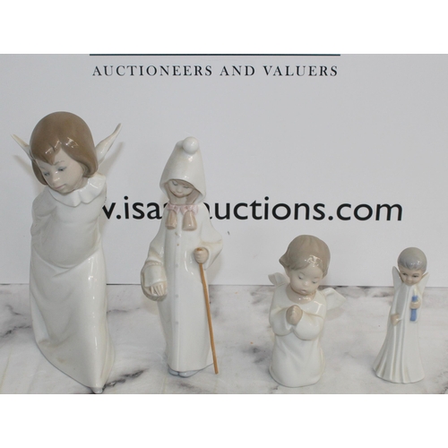 136 - 3 x Lladro Figures And Other
Tallest 23cm