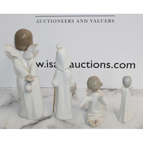 136 - 3 x Lladro Figures And Other
Tallest 23cm