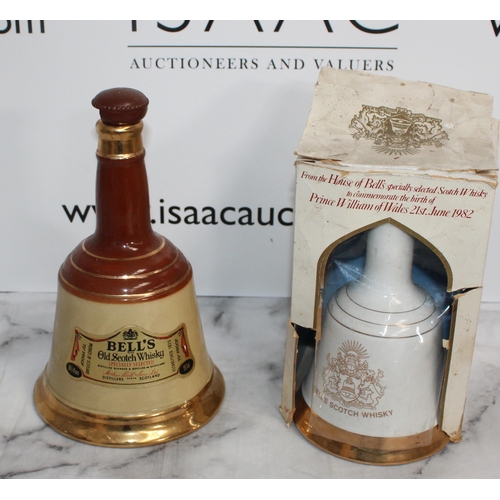 183 - Bells Whisky Bell Decanters (One Boxed) Both without Contents