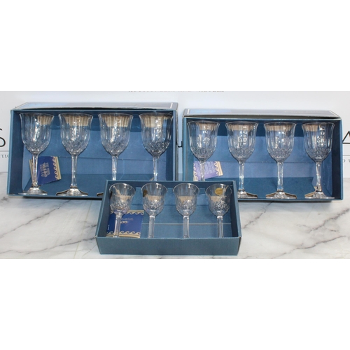 22 - 3 x Boxed Capri Crystal Goblets By Concerto
Tallest Glass 19cm
COLLECTION ONLY