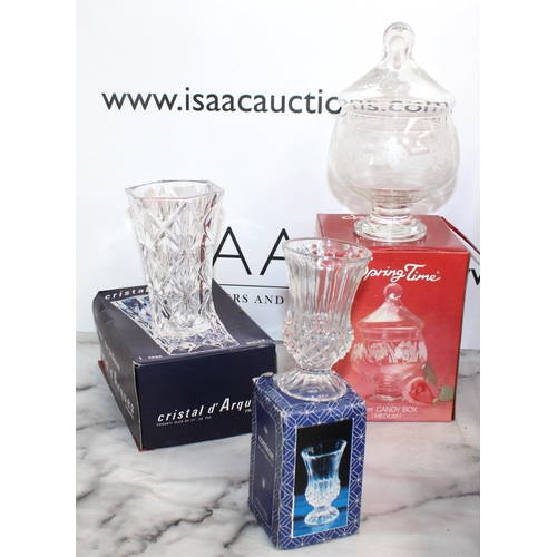 23 - A Selection Of Crystal And Glassware Some Handmade In Italy
Boxed
COLLECTION ONLY