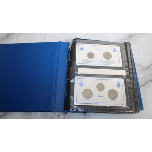 355 - 1968 - 1982 Queen Elizabeth II Coin Set (16 Sets) In Folder