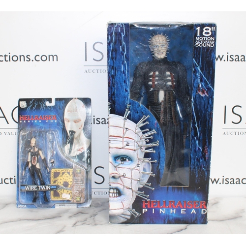 833 - NECA Two Boxed Collectable HELLRAISER Figurines Inc - PINHEAD 18