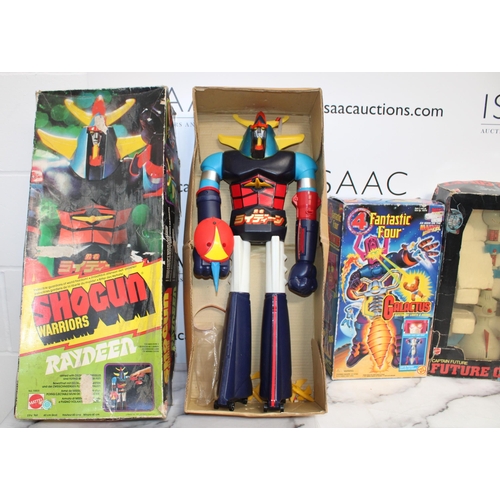 845 - Three Boxed Collectable Toys Inc-MATTEL Captain Future Comet/Marvel 4 Fantastic Four Galactus/MATTEL... 