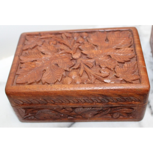 30 - Collection Of Wooden Boxes/Dishes