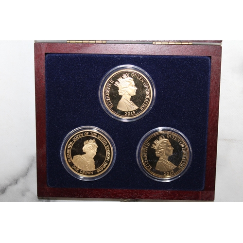 361 - Three Boxed Coin Sets Inc- 2015 The Longest Reigning Monarchs One Crowns/Jubilee Mint The Queen's Co... 