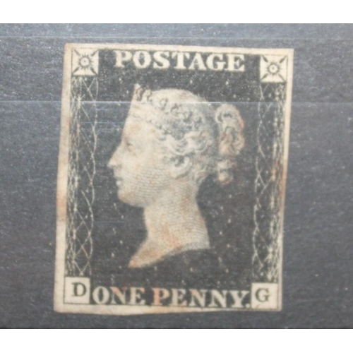 532 - One Penny Black Stamp