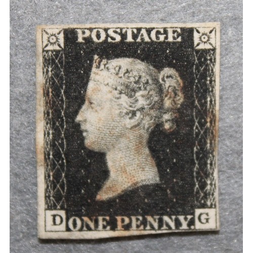 532 - One Penny Black Stamp