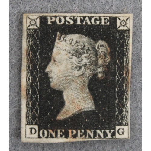 532 - One Penny Black Stamp