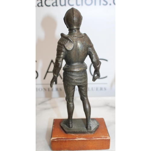 21 - 4 x Bronze Figurines Tallest 23cm