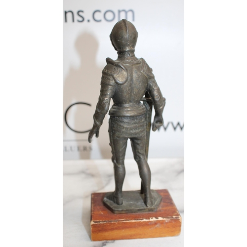 21 - 4 x Bronze Figurines Tallest 23cm