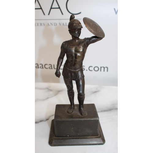 21 - 4 x Bronze Figurines Tallest 23cm