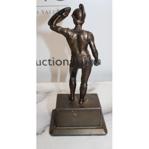 21 - 4 x Bronze Figurines Tallest 23cm