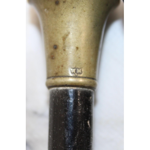 158 - Four Sticks/Riding Stick Fiboflex Made In England Three With Silver Hallmarks Damage As Shown 
Longe... 