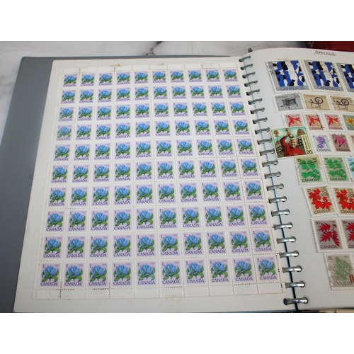 536 - 4 x Stamp Albums Containing Large Quantity Of Collectable Franked & Unfranked Stamps/First Day Cover... 