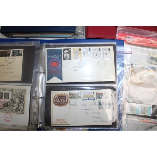 536 - 4 x Stamp Albums Containing Large Quantity Of Collectable Franked & Unfranked Stamps/First Day Cover... 