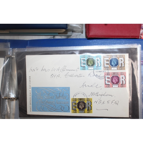 536 - 4 x Stamp Albums Containing Large Quantity Of Collectable Franked & Unfranked Stamps/First Day Cover... 