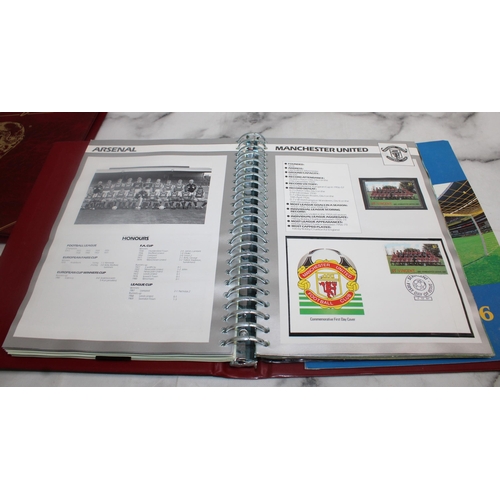 537 - Four Folders The World Cup Masterfile Fifa 1974 Stamp Collection Unfranked Stamps/One Crown Coins/Co... 