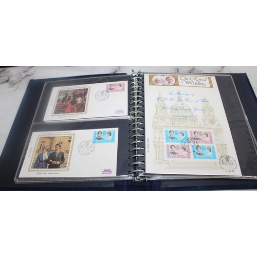 539 - 5 x Folders Containing Postcards/Envelopes/Quantity Of First Day Covers Jersey/Marriage Of The Princ... 