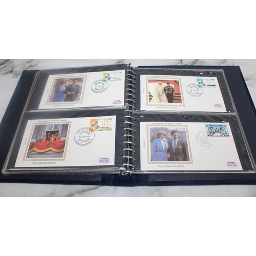 539 - 5 x Folders Containing Postcards/Envelopes/Quantity Of First Day Covers Jersey/Marriage Of The Princ... 
