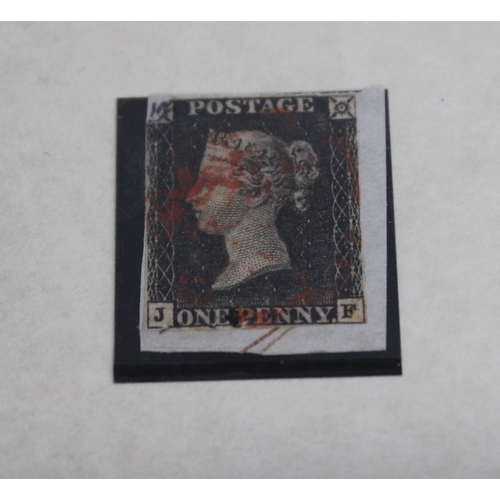 540 - The Westminster Collection Ltd The 1840 Penny Black Stamp With Certificate Of Authenticity