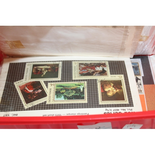 543 - Quantity Of Collectable Stamps Franked & Unfranked/Albums Etc