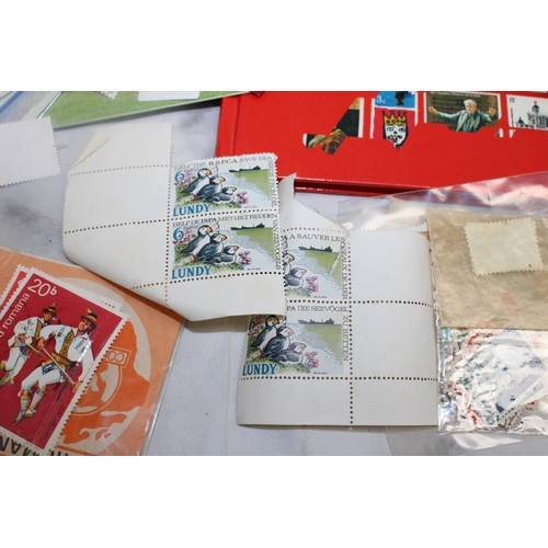 543 - Quantity Of Collectable Stamps Franked & Unfranked/Albums Etc