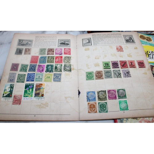 544 - Large Quantity Of Collectable Stamps Franked & Unfranked/Albums Etc