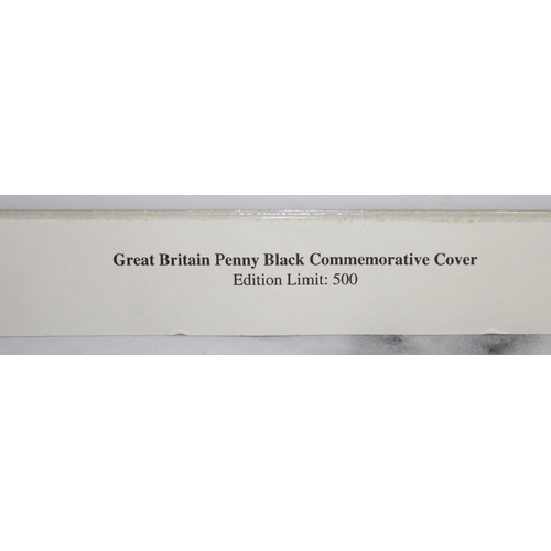 546 - Great Britain Penny Black Commemorative Cover Edition Limited 113 of 500