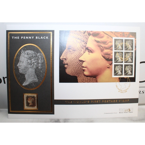 546 - Great Britain Penny Black Commemorative Cover Edition Limited 113 of 500