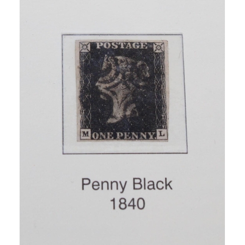 552 - The Great British Collection Containing The World's First Postage Stamp Great Britain Penny Black/On... 