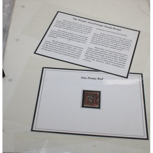 552 - The Great British Collection Containing The World's First Postage Stamp Great Britain Penny Black/On... 